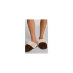 Hunkem�ller mules en fausse fourrure betty marron