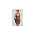 Hunkemller nuisette en maille lopard noir