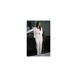 Hunkem�ller pantalon brushed jersey blanc