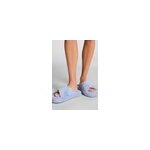 Hunkemller pantoufles  lanires croises bleu