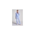 Hunkemller petite pantalon de pyjama en coton bleu