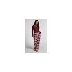 Hunkemller petite pantalon de pyjama flanelle violet