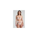 Hunkemller porte - jarretelles lauren blanc