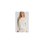 Hunkem�ller pyjama top loose pointelle blanc