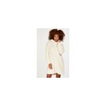 Hunkemller robe polaire snuggle lounge blanc