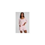 Hunkem�ller short pointelle rose