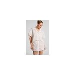 Hunkem�ller short de pyjama tiss� blanc