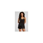 Hunkem�ller short velours dentelle noir