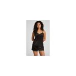 Hunkem�ller short velours dentelle noir