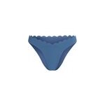 Hunkem�ller slip de bikini �chancr�s scallop bleu