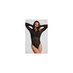 Hunkemller super soft body haut avec cachemire noir