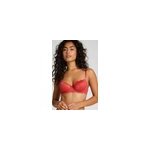 Hunkem�ller soutien - gorge � armatures pr�form� marine rouge