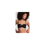 Hunkemöller soutien - gorge à armatures préformé sans bretelles jane noir Hunkemöller soutien - gorge à armatures préformé sans bretelles jane noir