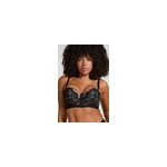 Hunkem�ller soutien - gorge � armatures rembourr� longline lou noir