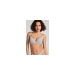 Hunkemöller soutien - gorge à armatures rembourré push - up en coton gris Hunkemöller soutien - gorge à armatures rembourré push - up en coton gris
