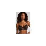 Hunkem�ller soutien - gorge longline amel � armatures sans rembourrage noir