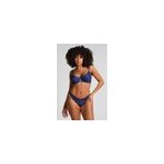 Hunkemöller string jambe haute grace bleu Hunkemöller string jambe haute grace bleu