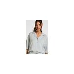 Hunkem�ller veste lin bleu