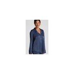 Hunkemller veste  manches longues satin ayla bleu