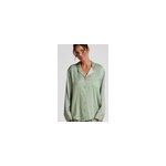 Hunkemöller veste à manches longues satin ayla vert Hunkemöller veste à manches longues satin ayla vert