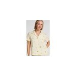 Hunkem�ller veste de pyjama citron blanc