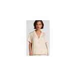 Hunkem�ller veste en satin blanc