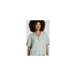 Hunkemller veste tisse  manches courtes vert