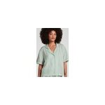 Hunkemöller veste tissée à manches courtes vert Hunkemöller veste tissée à manches courtes vert