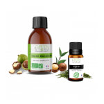 Duo ; jambes lourdes ; huile v�g�tale macadamia et huile essentielle de cypr�s