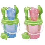Accessoire de plage seau 17cm - le seau en coloris aléatoire Accessoire de plage seau 17cm - le seau en coloris aléatoire