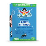 Acide citrique multi - usage ecocert paulette - le pot de 400g