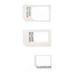 Adaptateur carte sim pssim01 - blanc poss - l'adaptateur carte sim Adaptateur carte sim pssim01 - blanc poss - l'adaptateur carte sim