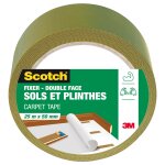 Adhésif double face sol et plinthe 25mx50mm scotch - le ruban Adhésif double face sol et plinthe 25mx50mm scotch - le ruban