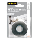 Adhésif noir répare fuites 3mx25mm scotch - le rouleau Adhésif noir répare fuites 3mx25mm scotch - le rouleau