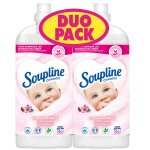 Adoucissant concentr bb hypoallergnique amande douce soupline - le lot de 2 bidons de 2, 7l