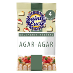 Agar - agar gélifiant végétal sainte lucie - les 4 sachets de 2 g Agar - agar gélifiant végétal sainte lucie - les 4 sachets de 2 g