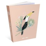 Agenda scolaire 2025 - 2026 - fun toucan - 1 jour / page - - 12 x 17 cm bouchut - l'agenda