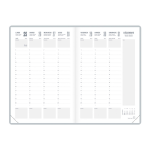 Agenda scolaire classique - semainier - 2025 - 2026 lecas - l'agenda en coloris alatoire