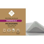 Alèse microfibre imperméable 140x200cm tex home - le protège matelas Alèse microfibre imperméable 140x200cm tex home - le protège matelas