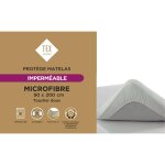 Al�se microfibre imperm�able 90x200cm tex home - le prot�ge matelas