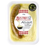 Aligot saucisse bistrot 12 - la barquette de 350g Aligot saucisse bistrot 12 - la barquette de 350g