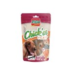 Friandises pour chien adulte filet poulet chick'os riga - le paquet de 100g