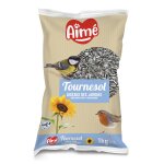 Aliment graines de tournesol pour oiseaux de la nature aime - le sachet d'1kg