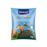 Aliment graines de tournesol pour oiseaux du ciel vita garden classic vitakraft - le sac de 5 kg Aliment graines de tournesol pour oiseaux du ciel vita garden classic vitakraft - le sac de 5 kg