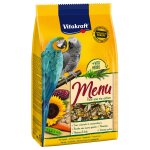 Aliment complet graines pour perroquets menu premium vitakraft - le sachet de 900 g