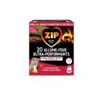 Allume - feux sachets ultra performant zip - la bote de 20 allume - feux