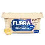 Alternative vgtale au beurre doux flora - la barquette de 215g
