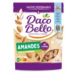 Amandes décortiquées daco bello - le sachet de 125g Amandes décortiquées daco bello - le sachet de 125g