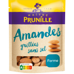 Amande décortiquée grillée sans sel maitre prunille - le paquet de 150g Amande décortiquée grillée sans sel maitre prunille - le paquet de 150g