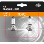 Ampoule h7 12v 55w carrefour - le lot de 2 ampoules Ampoule h7 12v 55w carrefour - le lot de 2 ampoules